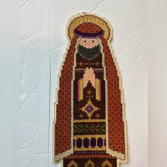 Cross Stitch Christmas Nativity 5 Pieces Done From The Spirit Of Christmas Book - Picture 3 of 8